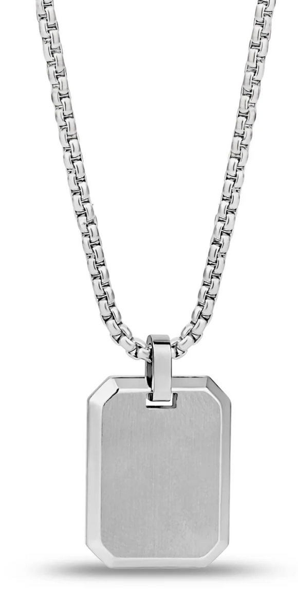 ARZ Necklace - Sleek Dog Tag