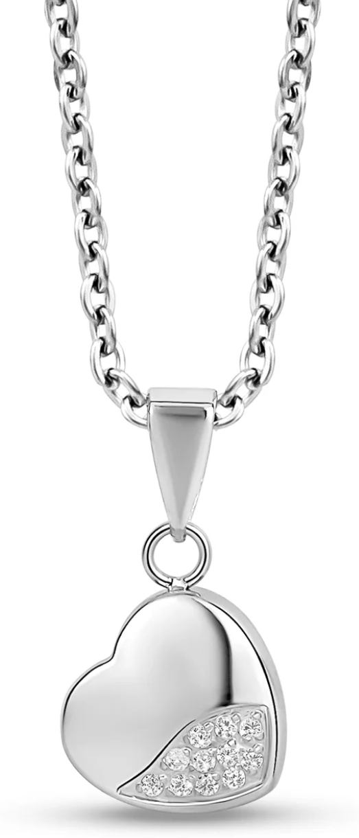 ARZ Necklace - Minimalist CZ Heart