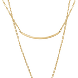 ARZ Layered Necklace - Gold