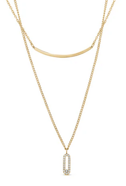 ARZ Layered Necklace - Gold