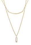 ARZ Layered Necklace - Gold