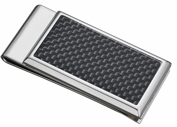 Alpine Money Clip with Carbon Fiber