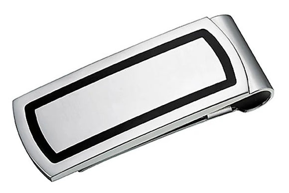 Alpine Money Clip with Black Border