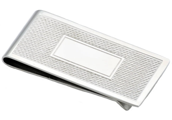 Blackjack Money Clip - Silver