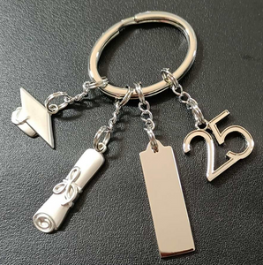 Grad Keychain - Dangle Charms w/Year