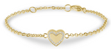 ARZ Ashes Bracelet CZ Heart
