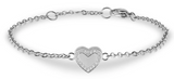 ARZ Ashes Bracelet CZ Heart