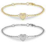 ARZ Ashes Bracelet CZ Heart
