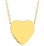Ashes Necklace - Classic Heart