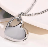 Ashes Necklace - Forever In My Heart Lg.Hole