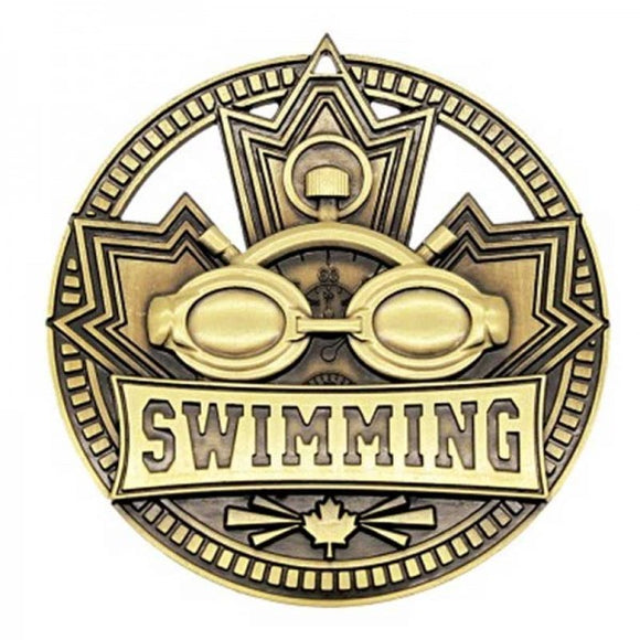 Swimming Patriot Medal 2.75