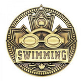 Swimming Patriot Medal 2.75"