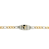 Italgem Medical Alert Bracelet - 2-Tone Gold/Silver Stainless Steel