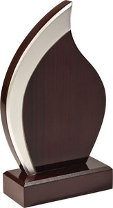 Rosewood Laminate Award - Flame - 8.25"