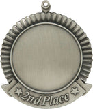 Star Placing Mylar Medal 1st/2nd/3rd - 2.75"