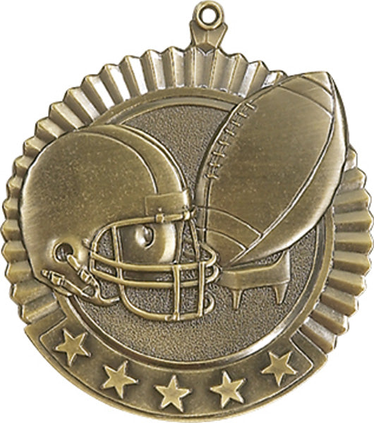 Football Star Medal 2.75″