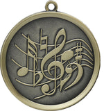 Music Mega Medal - 2.25"