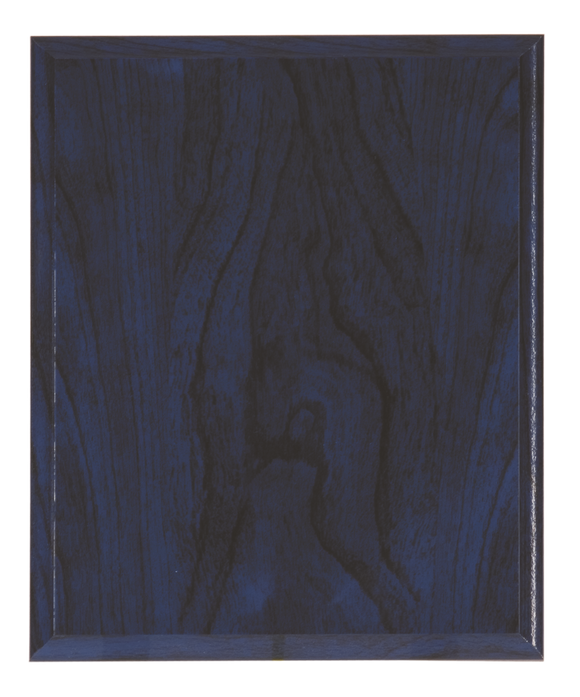 Blue Woodgrain Laminate Plaque Board