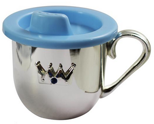 Baby Cup w/Crown - Silverplated