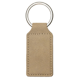 Leatherette Keychains - Rectangle