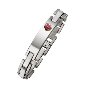 Alpine Medical Alert Bracelet - Stainless Steel