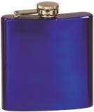 Flask - Shiny Blue - 6oz