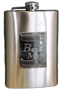 Flask - Best Man - 8oz