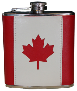 Flask - Canadian Flag - 6oz
