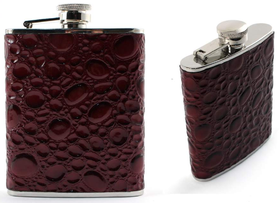 Flask - Red Stone - 6oz