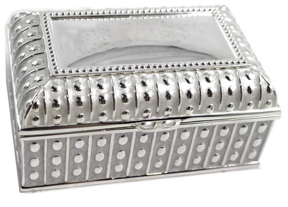 Studded Rectangle Trinket Box.