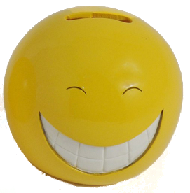Bank - Yellow Grin Emoticon