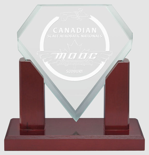Diamond Glass/Rosewood Award 6
