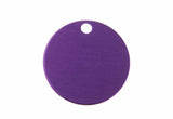 Aluminum Tag - Large Circle