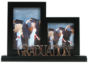 Grad Double Frame - "Graduation"