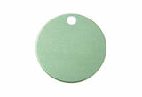 Aluminum Tag - Large Circle