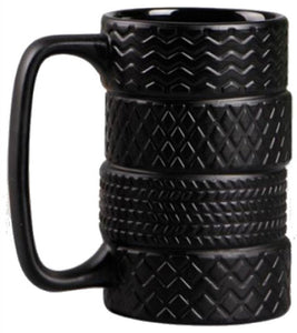 Ceramic Mug - Stacked Tires 410ml