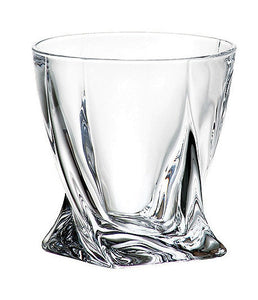 Quadro Old Fashion Whiskey Glass 340ml