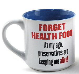 Ceramic Mug - Forget Health Food