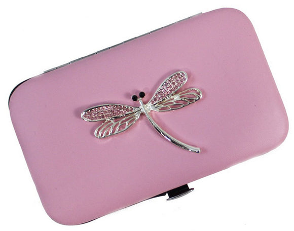Jewelry Box - Pink Crystal Dragonfly