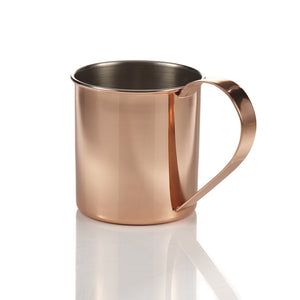 Mule Mug - Straight Copper Plated Stainless Steel - 20oz
