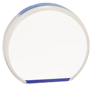 Acrylic Circle - Blue Base