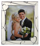 Frame - White Epoxy Hearts.